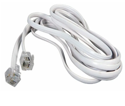 Удлинитель телефонный 2 м RJ 12 ( 4 жилы )